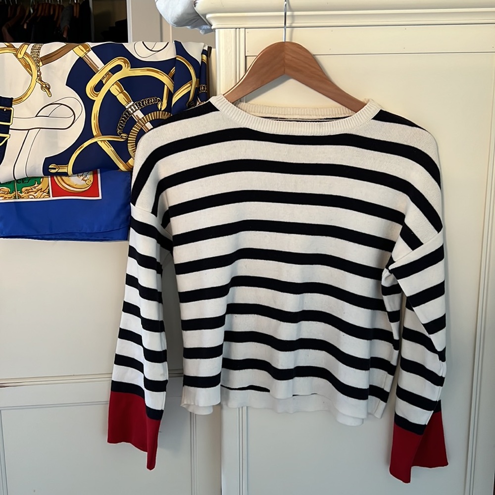 Stradivarius Crew & Scoop Neck Long Sleeve Sweater
